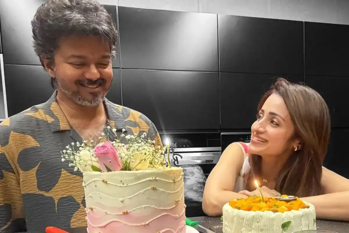 Trisha Krishnan Addresses Rumors with Birthday Post for C. Joseph Vijay