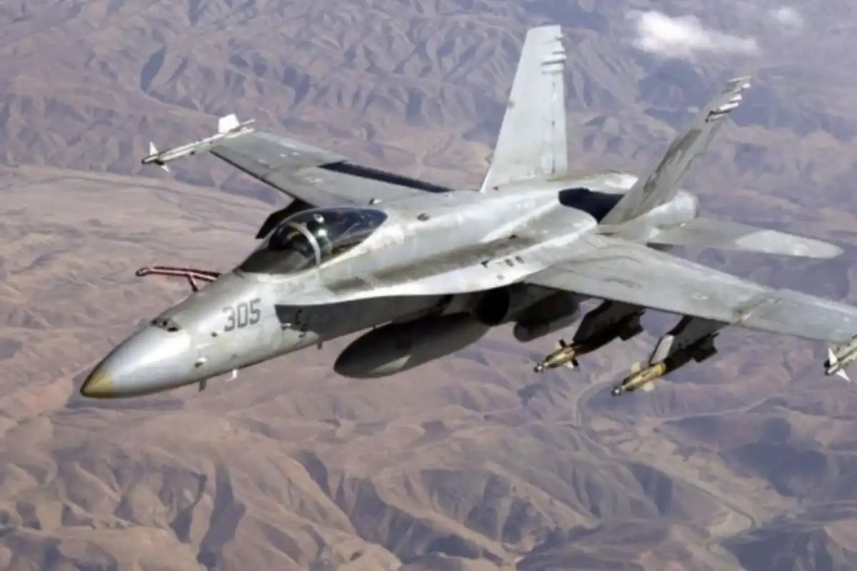 US Marine F/A-18 Hornet Goes Down in Training Flight Incident