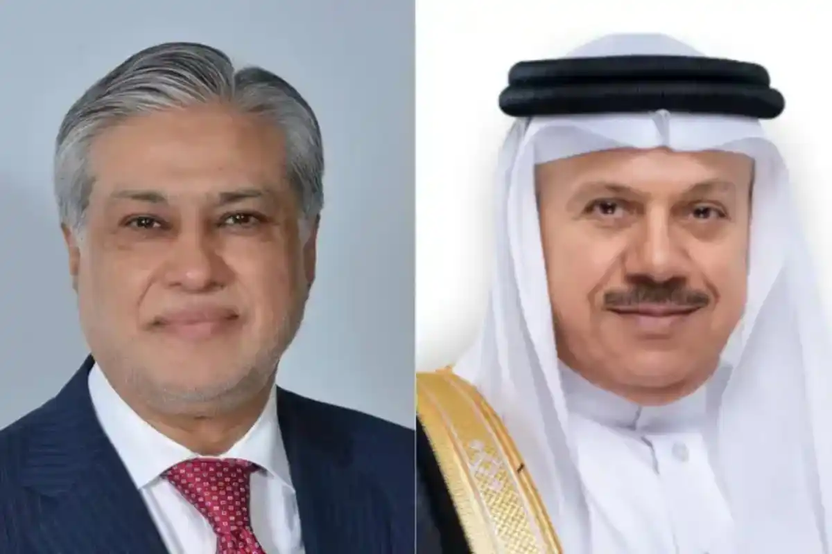 Ishaq Dar and Bahraini FM Hold Phone Call on Regional Affairs