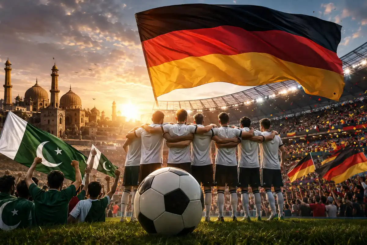 German Consulate Karachi Wishes DFB Team for World Cup Journey