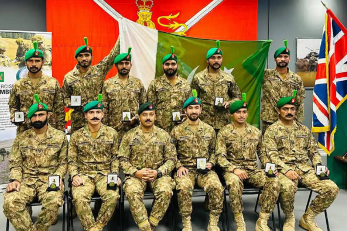 Pakistan Army Secures First Place at UK International Pace Sticking Competition 2026