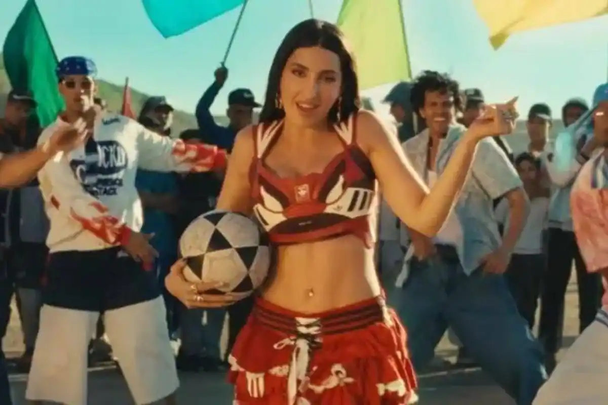 Nora Fatehi’s New FIFA Song Mixes Moroccan, Canadian and Indian Cultures