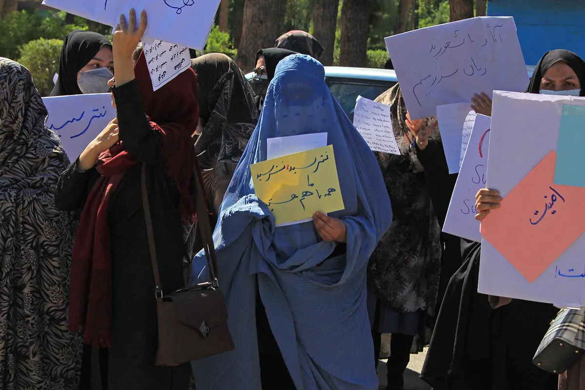 Taliban gunfire on Herat protesters raises concerns over freedom of expression