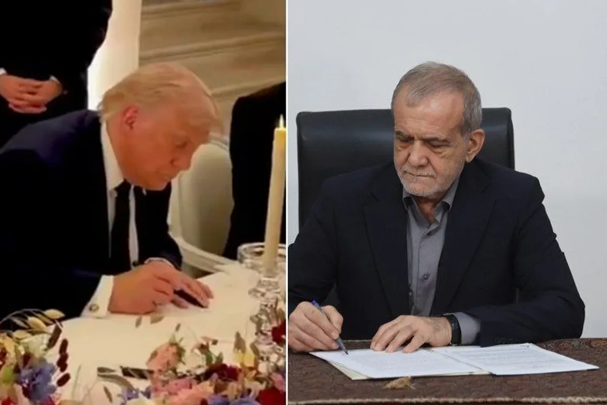 Trump, Pezeshkian Sign Versailles Deal Ending Middle East War, Iran to Dilute Uranium