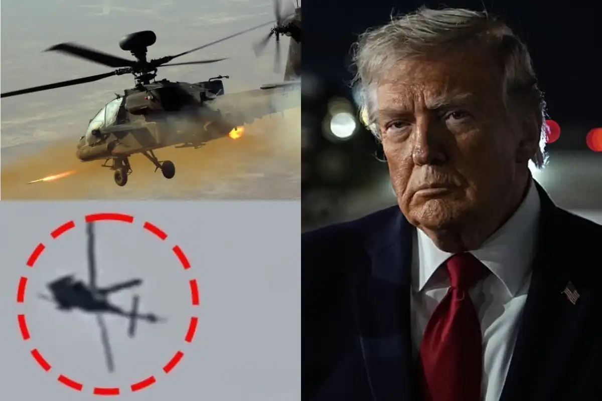 Iran Shot Down Our Apache Helicopter, Says Trump