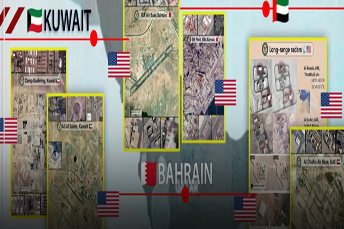 Satellite Imagery Reveals Systematic Destruction of US Military Infrastructure Across Persian Gulf Following Iran’s Operation True Promise 4