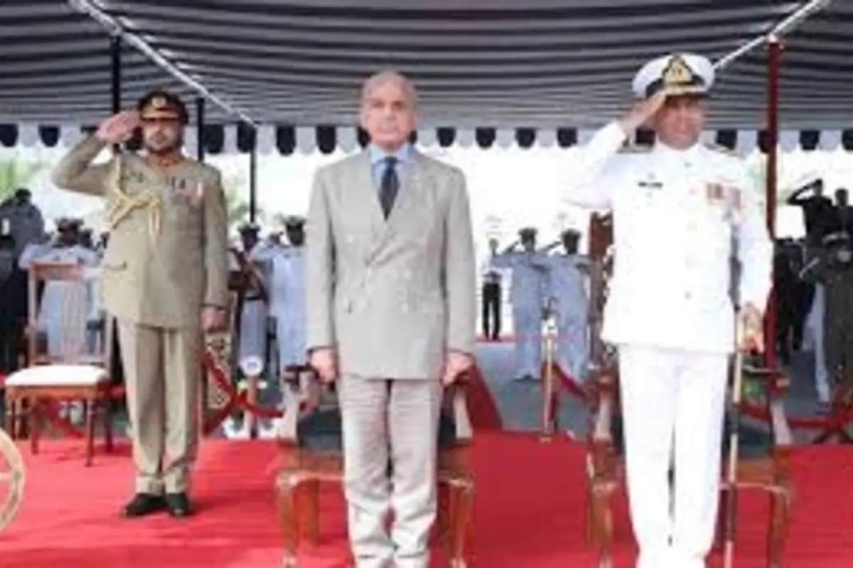 PM Shehbaz Sharif Reaffirms Commitment to Strengthening Pakistan Navy at Passing Out Ceremony