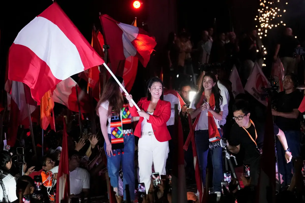 Fujimori Nears Victory in Peru Presidential Runoff