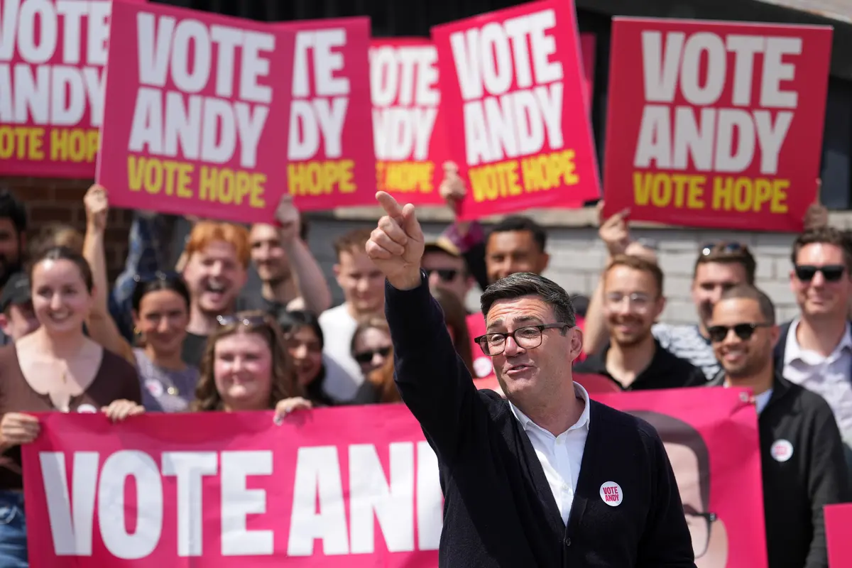 Andy Burnham Enters Race to Succeed Starmer as Labour Leader