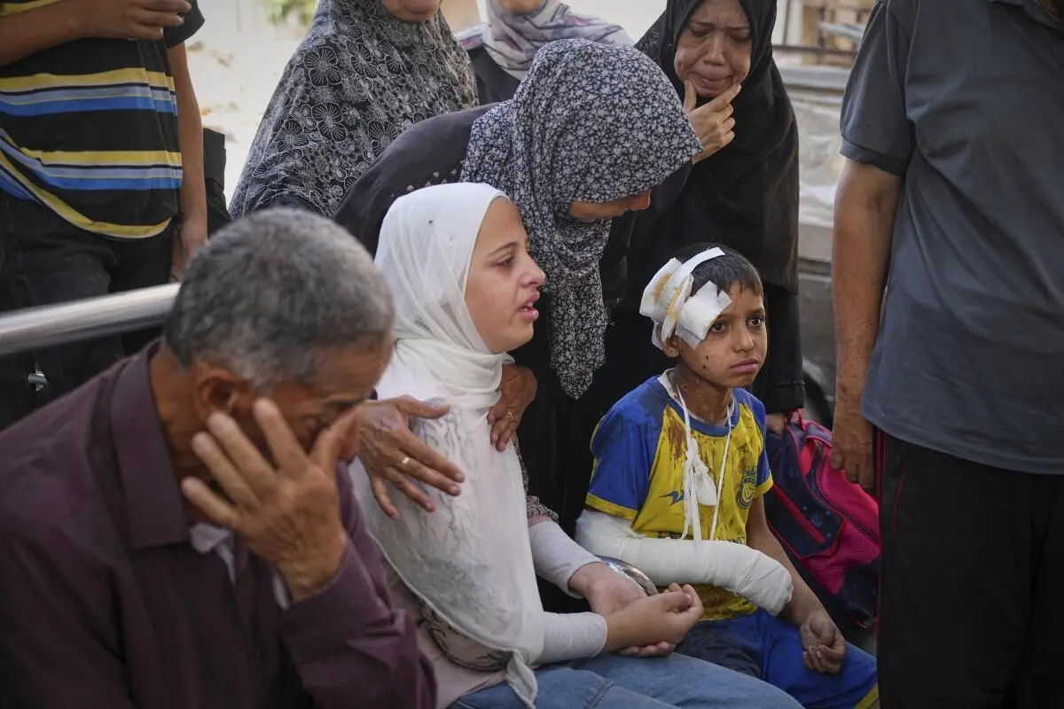 Israeli Strike in Gaza City Kills Family Officials Say