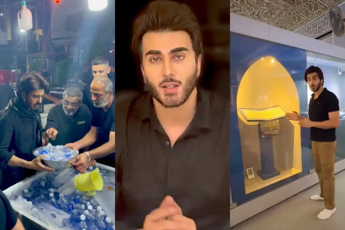 Imran Abbas Naqvi in Karbala on Muharram 2026 — Shares Spiritual Journey With Fans