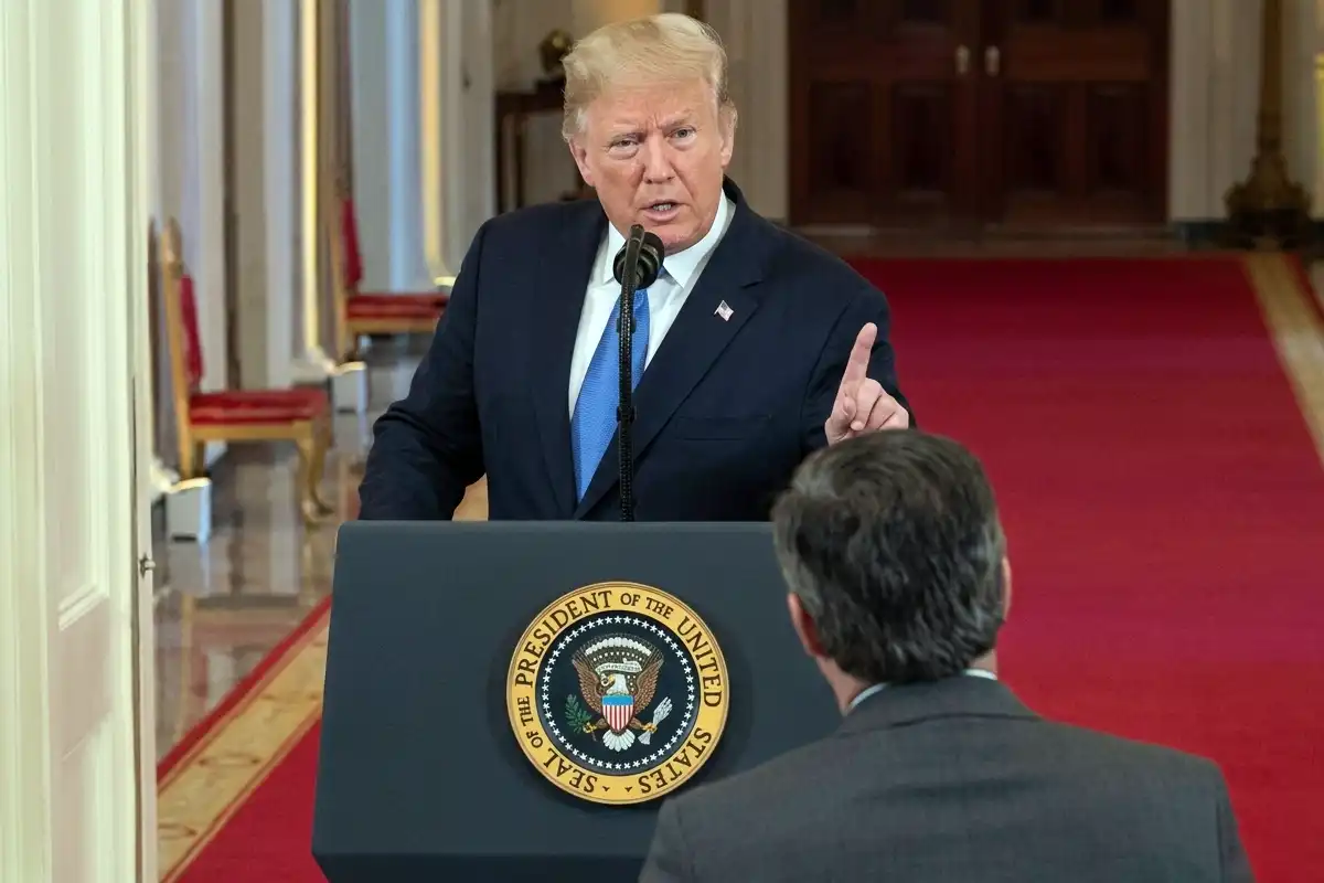 Trump Explodes at CNN Reporter, Orders Mic Cut: ‘You Are the Enemy of the People’