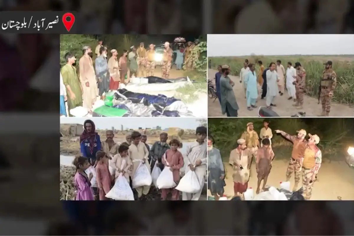 FC Balochistan Launches Rescue Operation in Flood-Hit Nasirabad