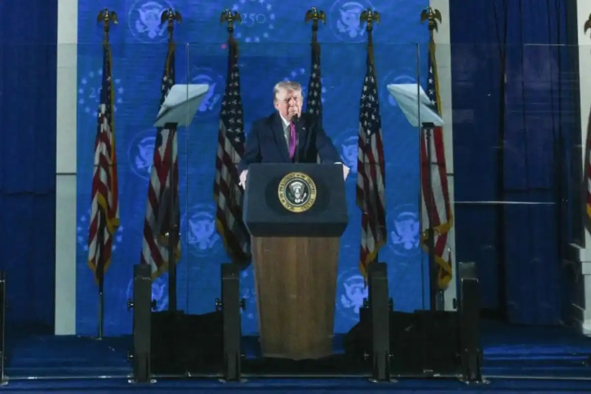 Trump says American identity is under ‘renewed attack’ ahead of US 250th anniversary