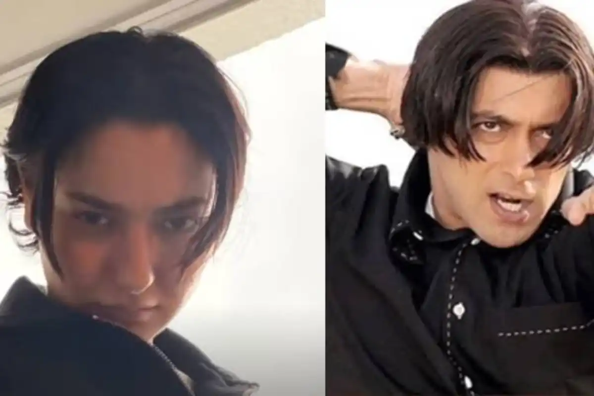 Hania Aamir’s New Look Sparks Funny Comparisons to Salman Khan’s Tere Naam
