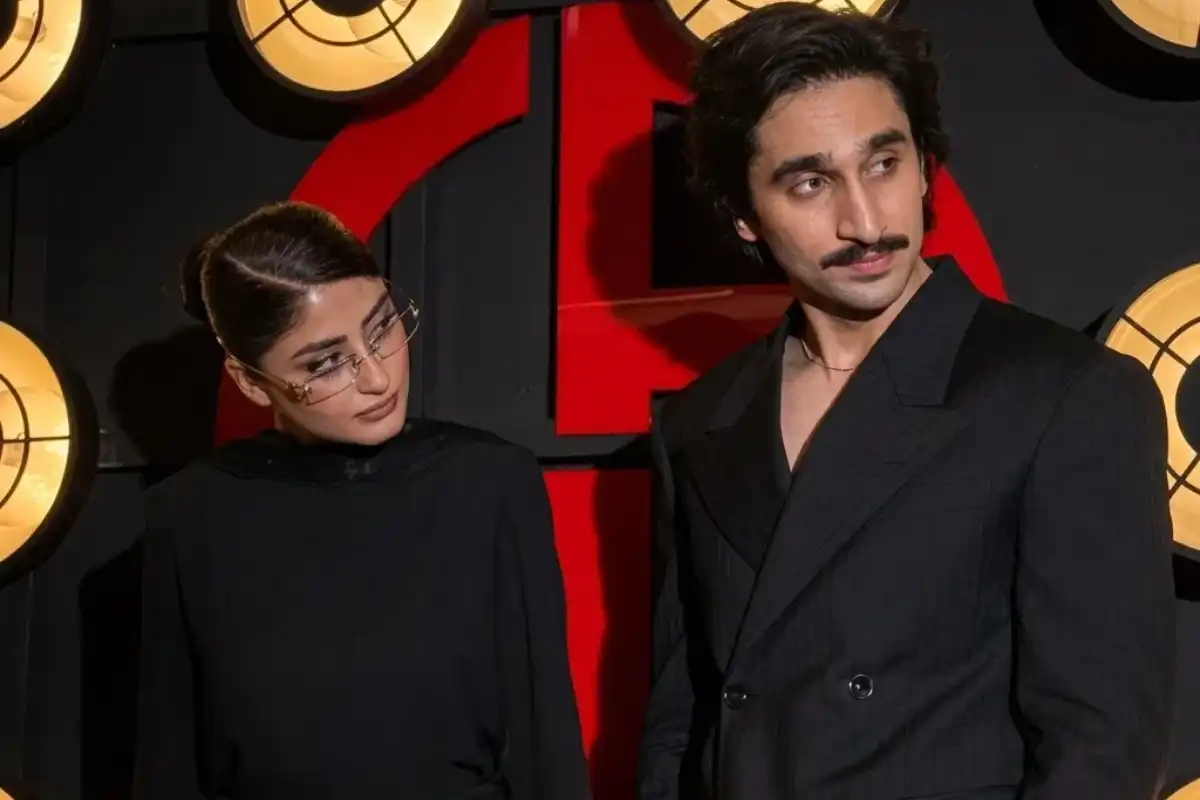 Sajal Aly, Hamza Sohail steal the spotlight at Armani Beauty launch in Lahore