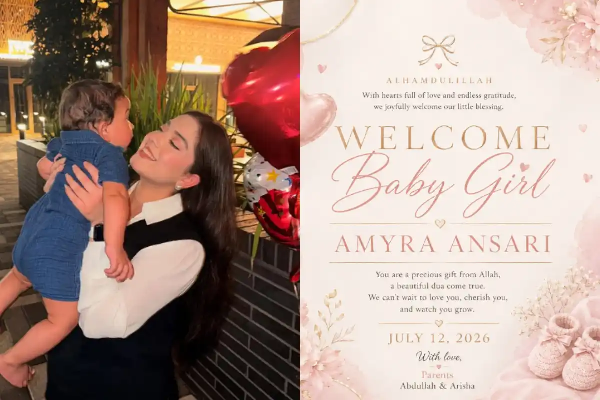 Pakistani Actress Arisha Razi Khan Blessed With Baby Girl