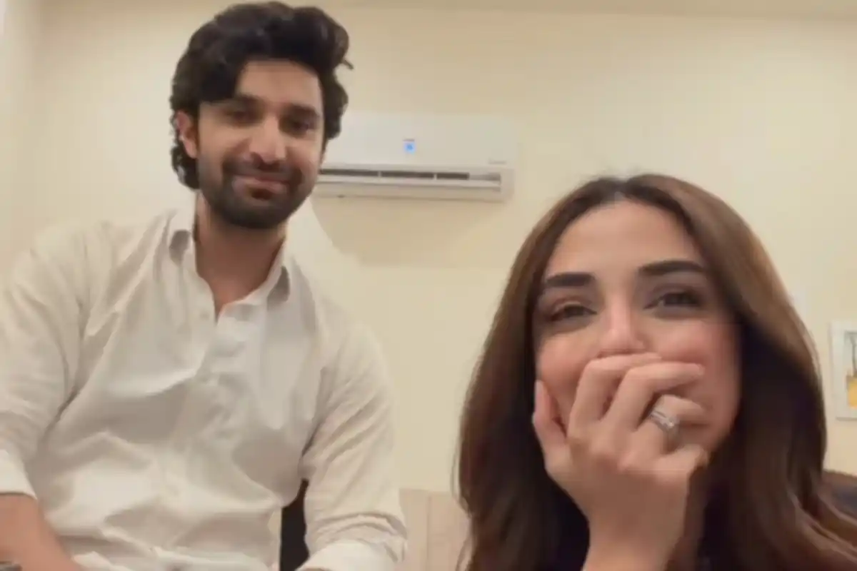 Maya Ali Shares Hilarious BTS Moment With Ahad Raza Mir