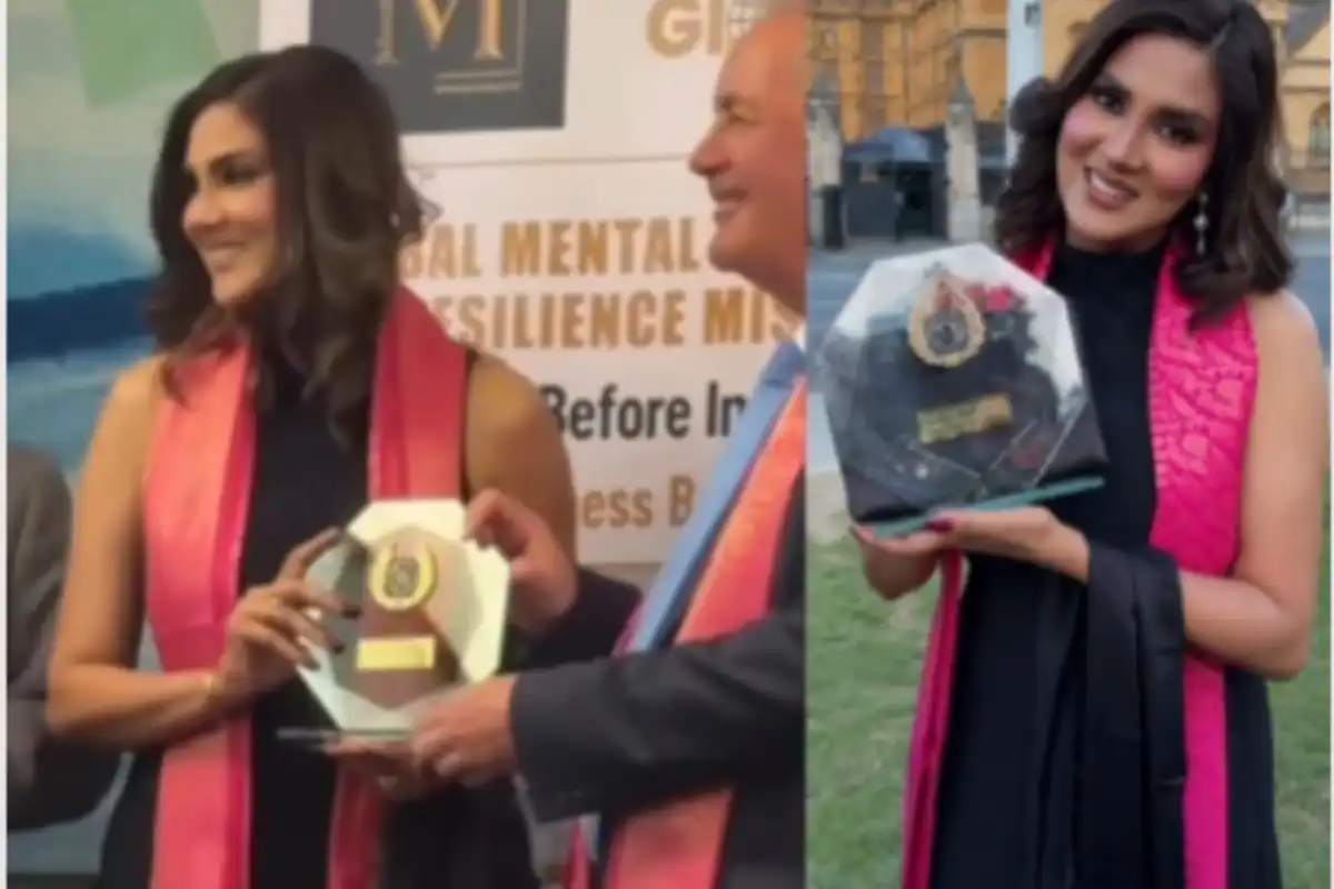 Fiza Ali receives prestigious Women’s Respect award in London