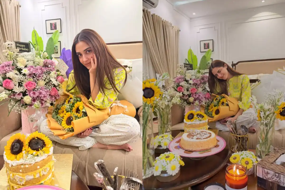 Maya Ali Celebrates Birthday with Sunflower-Themed Celebration