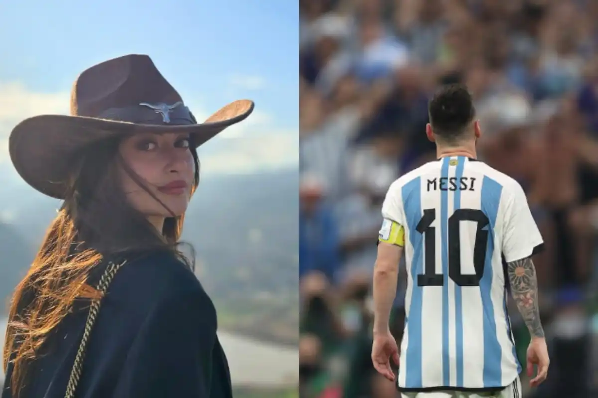 Sajal Aly pays tribute to Lionel Messi