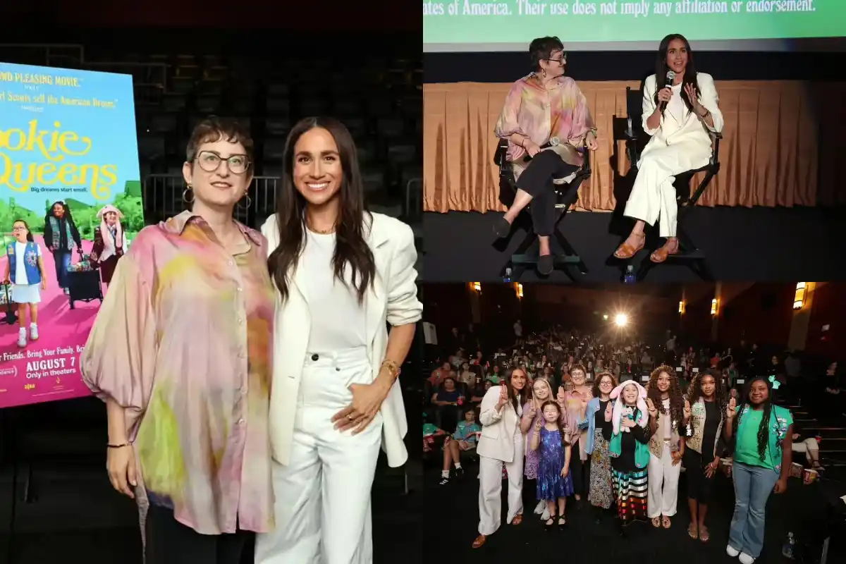 Meghan Markle Attends ‘Cookie Queens’ Screening After Private Europe Trip
