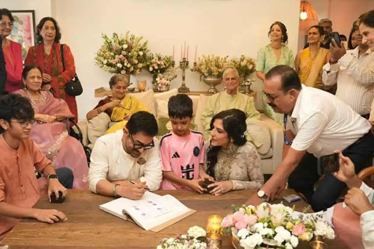 Aamir Khan and Gauri Spratt Officially Tie the Knot After Two Years of Dating