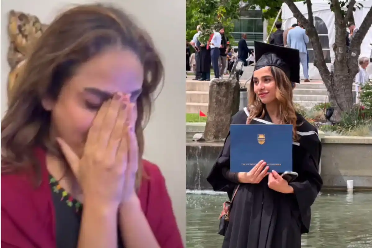 Nadia Khan Breaks Down in Tears While Watching Daughter Alizeh’s Graduation