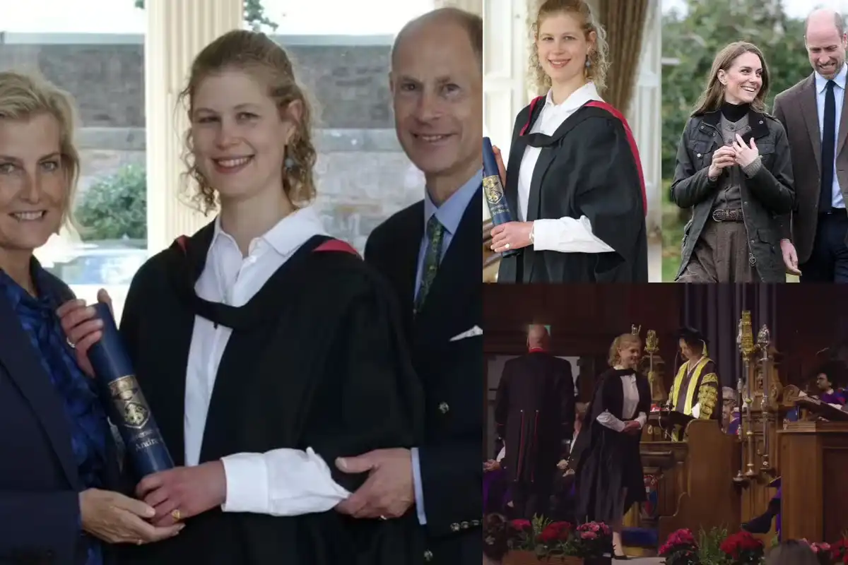 Royal celebration as Lady Louise graduates from Kate and William’s alma mater