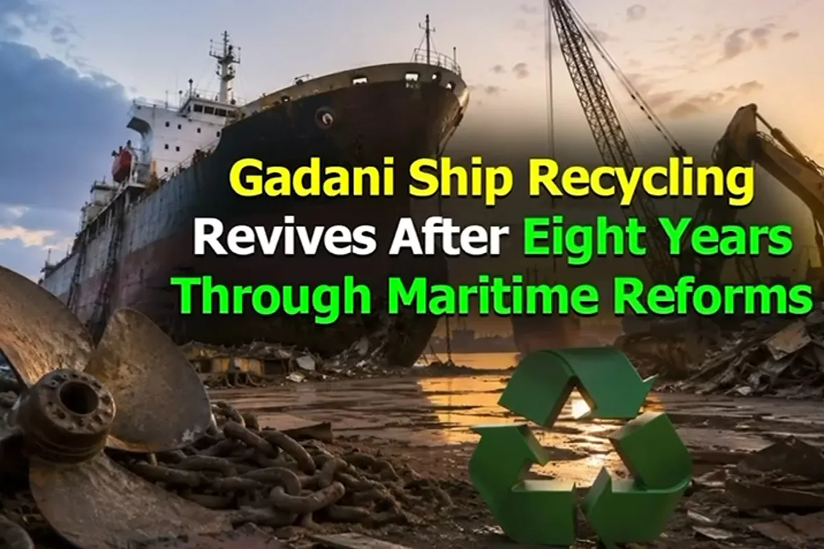 Gadani Ship Recycling Resumes After Eight-Year Halt