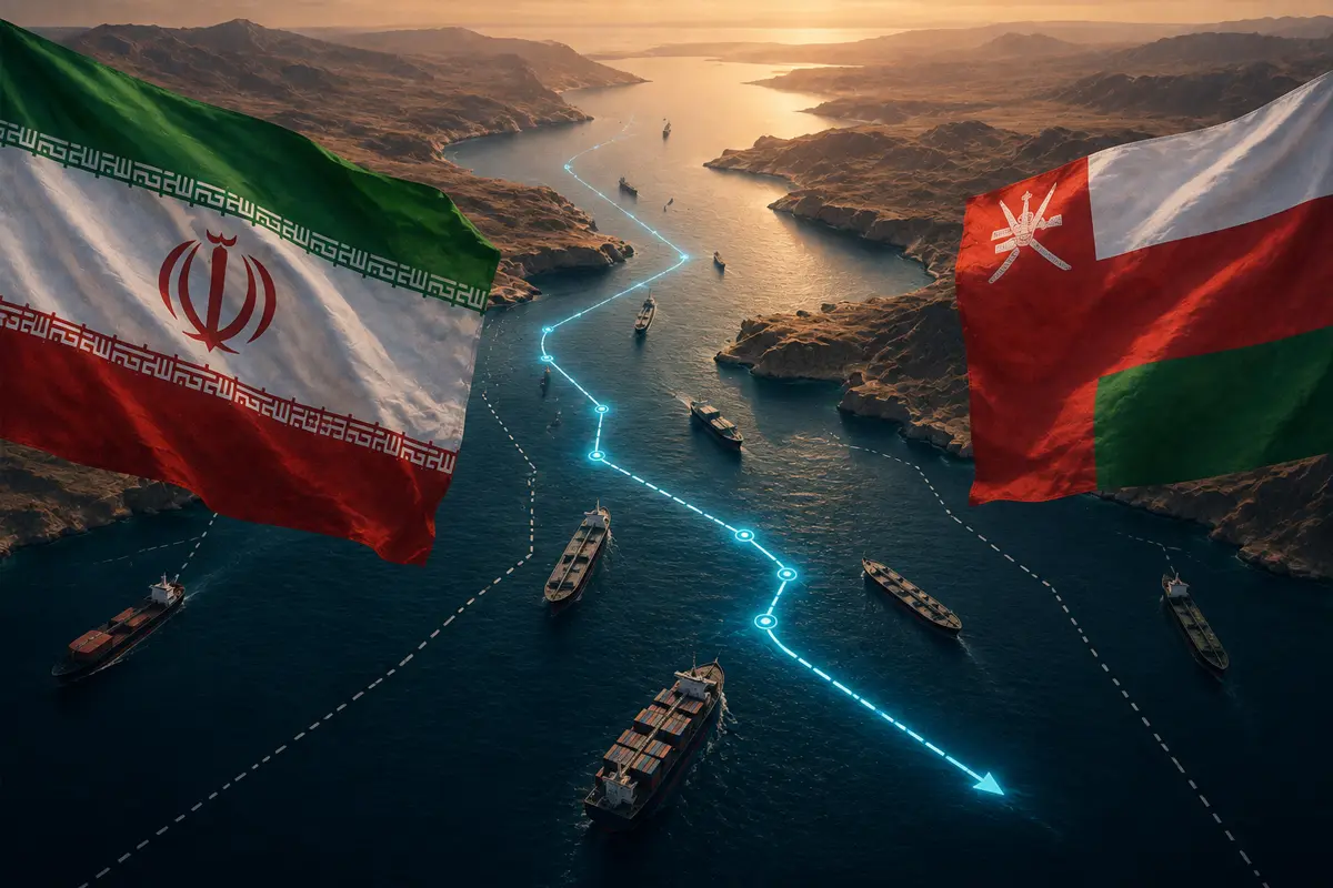 Iran-Oman Talks on Temporary Strait of Hormuz Route Enter Final Stage