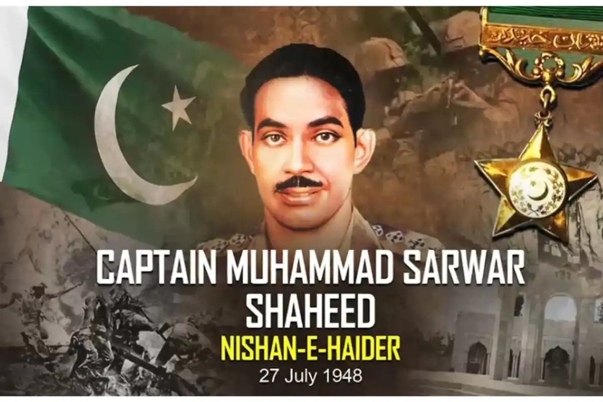 Martyrdom Anniversary of Captain Muhammad Sarwar Shaheed Being Observed Today