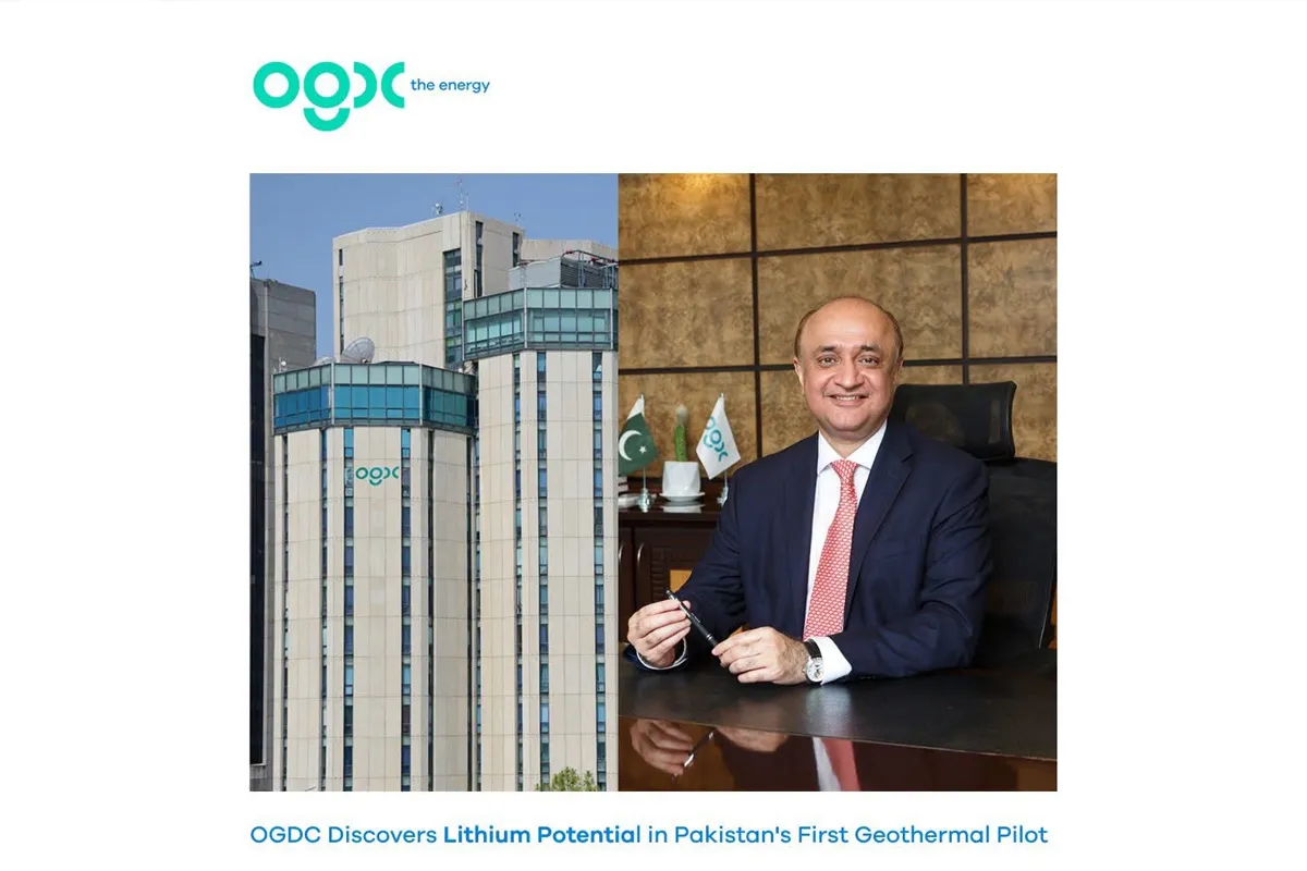 A first for Pakistan: OGDC confirms world-class lithium concentrations in geothermal brines