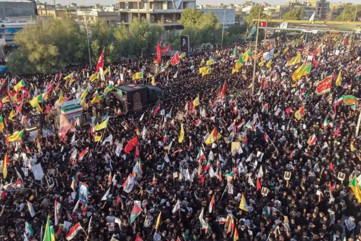 Millions Join Martyred Sayyed Ali Khamenei’s Funeral in Iraq’s Najaf