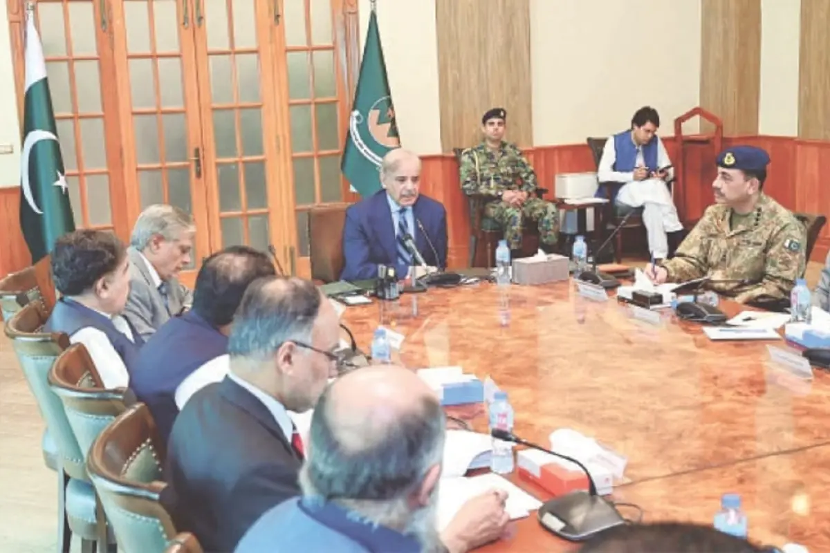 PM Shehbaz Sharif Vows to Eliminate Terrorism During Balochistan Apex Committee Meeting