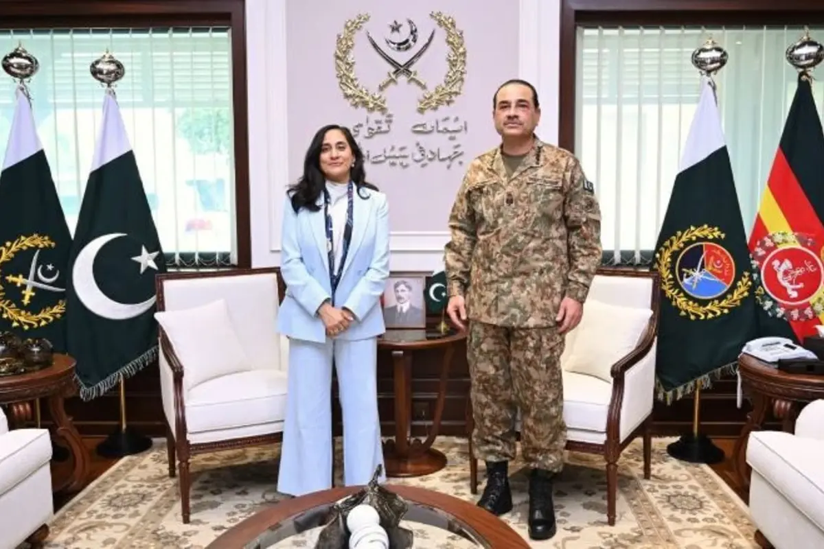 Field Marshal Asim Munir, Anita Anand Discuss Regional Peace and Security Cooperation