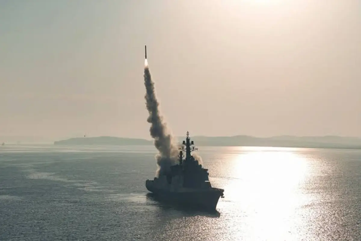 North Korea’s New Warship Flexes Firepower in High-Profile Weapons Test