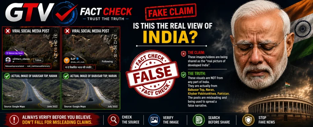 Fact Check: BJP’s ‘New India’ Road Video Was Actually From Pakistan’s Gilgit-Baltistan