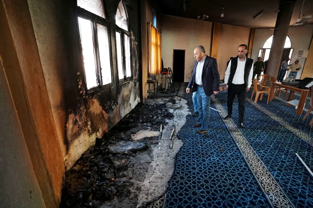 Israeli Settlers Accused of Arson Attacks on Mosques in Occupied West Bank