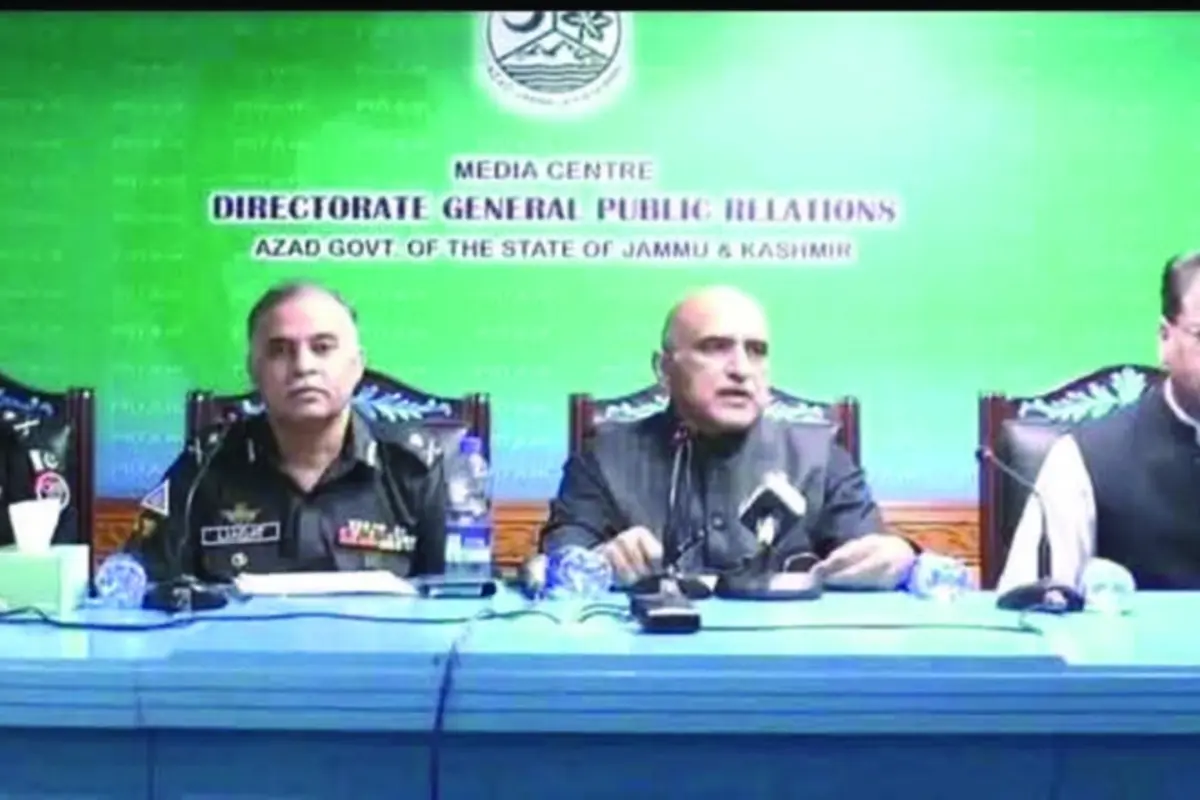 AJK Officials Accuse Banned Committee of Disrupting Peace, Vow Continued Operations