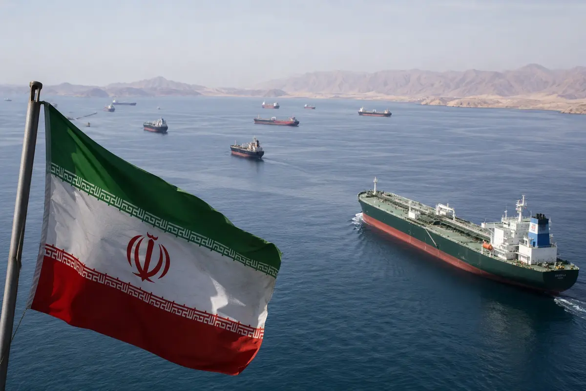 Oil Tanker Explodes After Reportedly Deviating From Iran-Designated Route in Strait of Hormuz