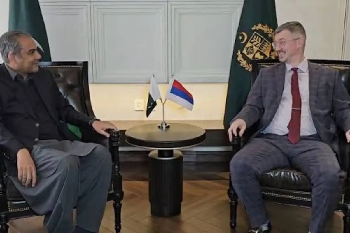 Interior Minister Mohsin Naqvi Meets Russian Counterpart in New York