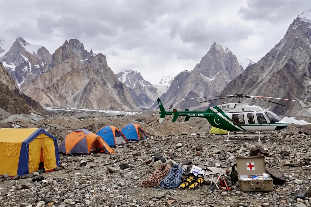 Four Bodies Recovered in Broad Peak Rescue Operation After Avalanche