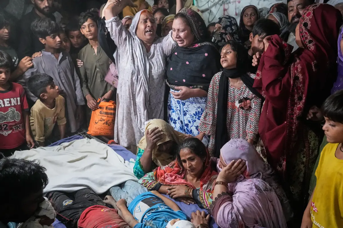 Survivors Recount Horror as Lahore Tuition Centre Roof Collapse Kills 14 Children