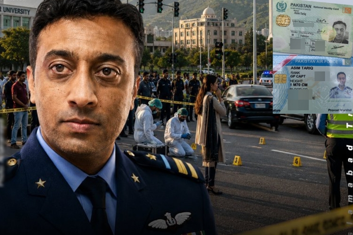 PAF Group Captain Asim Martyred While Rescuing Woman from Alleged Abduction Attempt