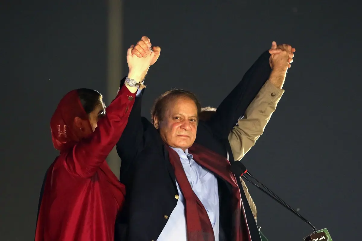 Nawaz Sharif Promises Development in AJK During Muzaffarabad Rally