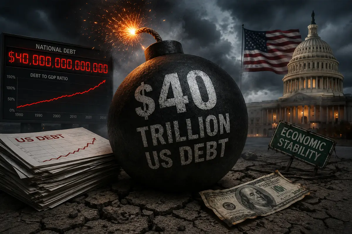 $40 Trillion US Debt: The Economic Time Bomb Washington Can No Longer Ignore