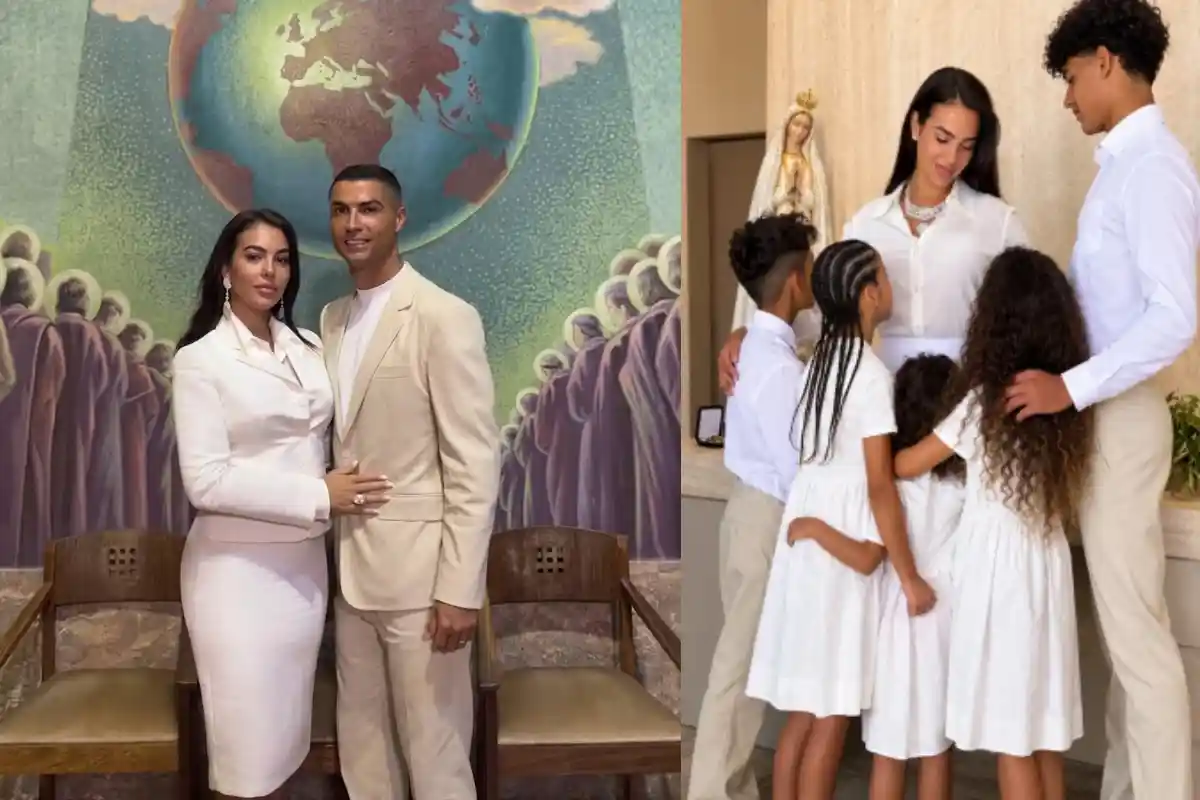 Cristiano Ronaldo & Georgina Rodriguez’s Simple Wedding Photos Surface Online