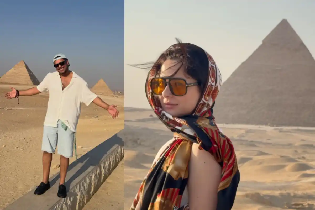 Hania Aamir Egypt Photos Spark Asim Azhar Relationship Rumours
