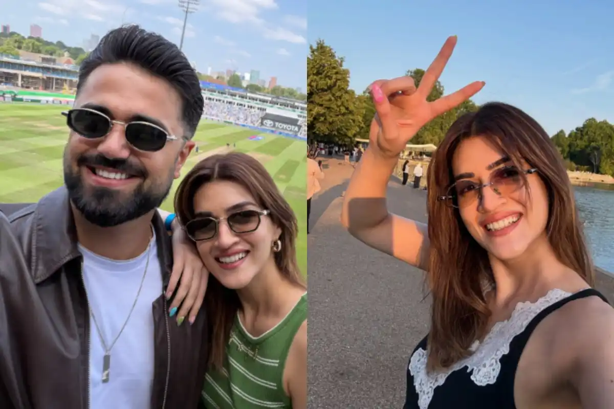 Kriti Sanon Sparks Romance Buzz After Sharing Photo With Kabir Bahia